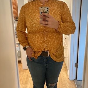 Gorgeous long sleeve blouse